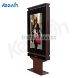 Keewin 55inch fan-cooling outdoor advertising display with LED poster
