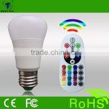 LED RGB Remote Control Bulb Light 16 Color thumbnail-1