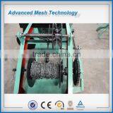 Automatic Galvanized Low Carbon Steel Wires Twisted Barbed Wire Making Machines JIAKE Factory thumbnail-3