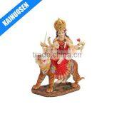 8.5 Inch Durga Mythological Indian Hindu Goddess Statue Figurine thumbnail-1