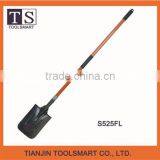 Hot Sale Different Types of Camping Steel Garden Shovel With Wooden Handle thumbnail-1