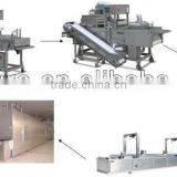 Automatic frozen fishball/Chicken Nuggets/Dumpling(Colonels Crispy Strips, Mcnugget, Chick Strip) Processing Line