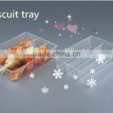 Disposable Clear Plastic Food Tray, Cookie/biscuit Packing Tray thumbnail-1