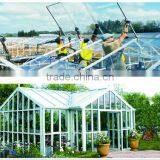 Slanted Roof Aluminum Glass House thumbnail-1