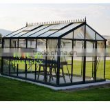 clear used commercial glass greenhouse for sale