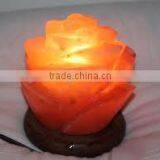 Himalayan Rose Shape Salt Lamp thumbnail-1