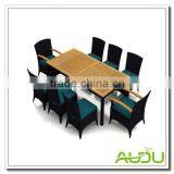 Audu Sandiego Outdoor Garden Rattan Dining Set thumbnail-1