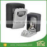 Wall Mount Holder 4 Digit Combination Key Safe Storage Lock Box thumbnail-5