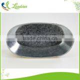 Art Minds Natural Tree Bark and Iron Sheet Barrel Artificial Flower Basket Decoration thumbnail-3