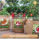 Jute Tomato Home Yard Vegetable Grow Bag Round Planter Burlap Grow Bag thumbnail-4