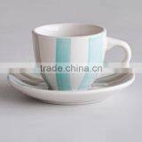 Promotional Handpaint Cup and Saucer thumbnail-2