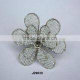 Napkin Ring in Glass Beads Can be in Any Colour thumbnail-1