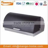 Wooden Cutting Board Cover Metal Kitchen Bread Bin thumbnail-5