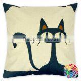 Christmas Printing Car Sofa Home Decorative Linen Cushion Throw Pillow Covers thumbnail-5