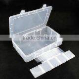 27x16cm 15 Slots Transparent Plastic DIY Tool Organizer Jewelry Bin Storage Box With Dividers thumbnail-2