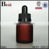 30ml High Quality Cosmetic Essence Oil Perfume Glass Bottle Big Rubber Gold Aluminum Dropper Bottle Glass China Suppliers thumbnail-3