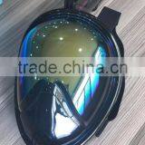 Magic Color Plating Snorkel Mask Full Face Protect Eyes Fashionable Mask for Diving Swimming thumbnail-1