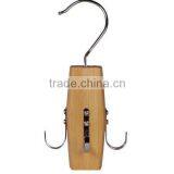 Cedar Wood Belt Hanger Round for 4 Belts thumbnail-1