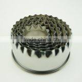 47099 5 Pcs Round Shape Stainless Steel Cookie Cutter Set thumbnail-6