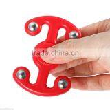 Fidget Hand Spinner Finger Toy Stress Reliever Killing Time Adults/Kids Red