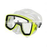 High Quality Low Volume Adjustable Junior Free Diving Mask thumbnail-1