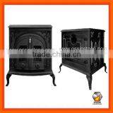 Antique Cast Iron Wood Burning Fireplaces thumbnail-1