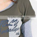 The Spring Of 2015 Khaki Flower Grey Sweater Three Piece Sport Suit HSS9241 thumbnail-4