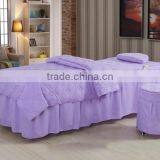 Upscale Beauty Salon Massage Bed Linen, Cotton Bed Linen SPA Body thumbnail-3