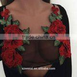 Elegant Black Lace Crop Top Summer Beach Backless Short Halter Tops Sexy Black Party Camis Gauze Women Tank Top Girls Short Tops thumbnail-3