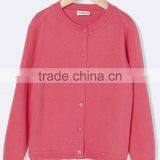 High Quality 100% Cotton Round Neckline Stylish Children Cardigan (BKNB25) thumbnail-1