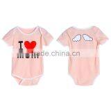 2017 New Arrival Wholesale Fashion Infant Newborn Jumpsuit Baby Clothes 100% Cotton Kid Clothing Solid Color Baby Romper thumbnail-5