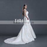 White Color Sleeveless High Quality Fashion Dress for Wedding thumbnail-2