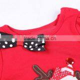 2015 Factory Direct Wholesale Kid Christmas Children's Boutique Ruffle Kid Clothes thumbnail-3