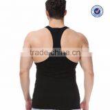 GYM Text Printing Long Tank Tops for Men Cheap Mens Long Tank Tops thumbnail-2