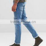 Mens New Fashion Style Blue Jeans Wholesale China thumbnail-2