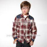 2016 New Flannel Plaids Long Sleeve Kid's Shirts thumbnail-4