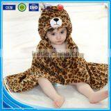 Cuddle Snuggle Embroidered Cotton Velour Colourful Baby Blanket Wrap thumbnail-5