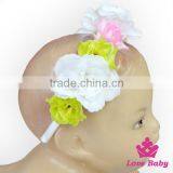 Fancy Remake Photo Props Fabric Bulk Flashing Flower Petals Girls Bridal Headband Teen Girl Hairband Accessories thumbnail-2