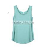 100% Cotton Womens Loose Fit Tank Top Relaxed Basic Sleeveless Shirt thumbnail-3