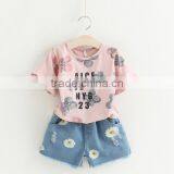 S60383B 2017 NewestChildren's Cowboy Printed Pants Many Comfortable Kids Pants thumbnail-2