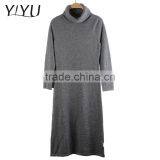 2016 New Style Long Sleeve Cashmere Knitting Turtleneck Sweater for Women thumbnail-5