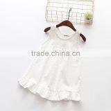 Modern Summer Lace Blank Baby Girl Princess Birthday Vest Dress thumbnail-2