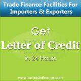 Avail Letter of Credit for Importers & Exporters