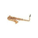 Gold Plated Tenor Saxophone With CNC Pull Hole #F Key Wood Wind Musical Instruments