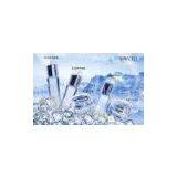 Empty Painted / Lacquered Glass Bottles And Jars 80ml With Pump thumbnail-1