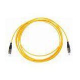 UPC LC to LC Single Mode Fiber Optic Patch Cord For Network , Low Insertion Loss