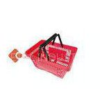 Light / Middle duty Plastic Shopping Baskets IOS CE SGS
