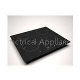Black 4 Burner Induction Cooktop With CE