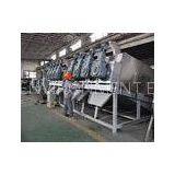 Mulit - Plate Screw Press Sludge Dewatering Equipment / Sludge Dehydrator for Amyloid Industry thumbnail-1