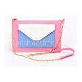 Young Ladies Leather Envelope Clutch Bag Smooth Mini Crossbody Bag
